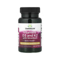 SWANSON VITAMINAS D3 Y K2 CON ESTRONCIO 25MCG 60SOFTGELS SFN