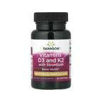 SWANSON VITAMINAS D3 Y K2 CON ESTRONCIO 25MCG 60SOFTGELS SFN