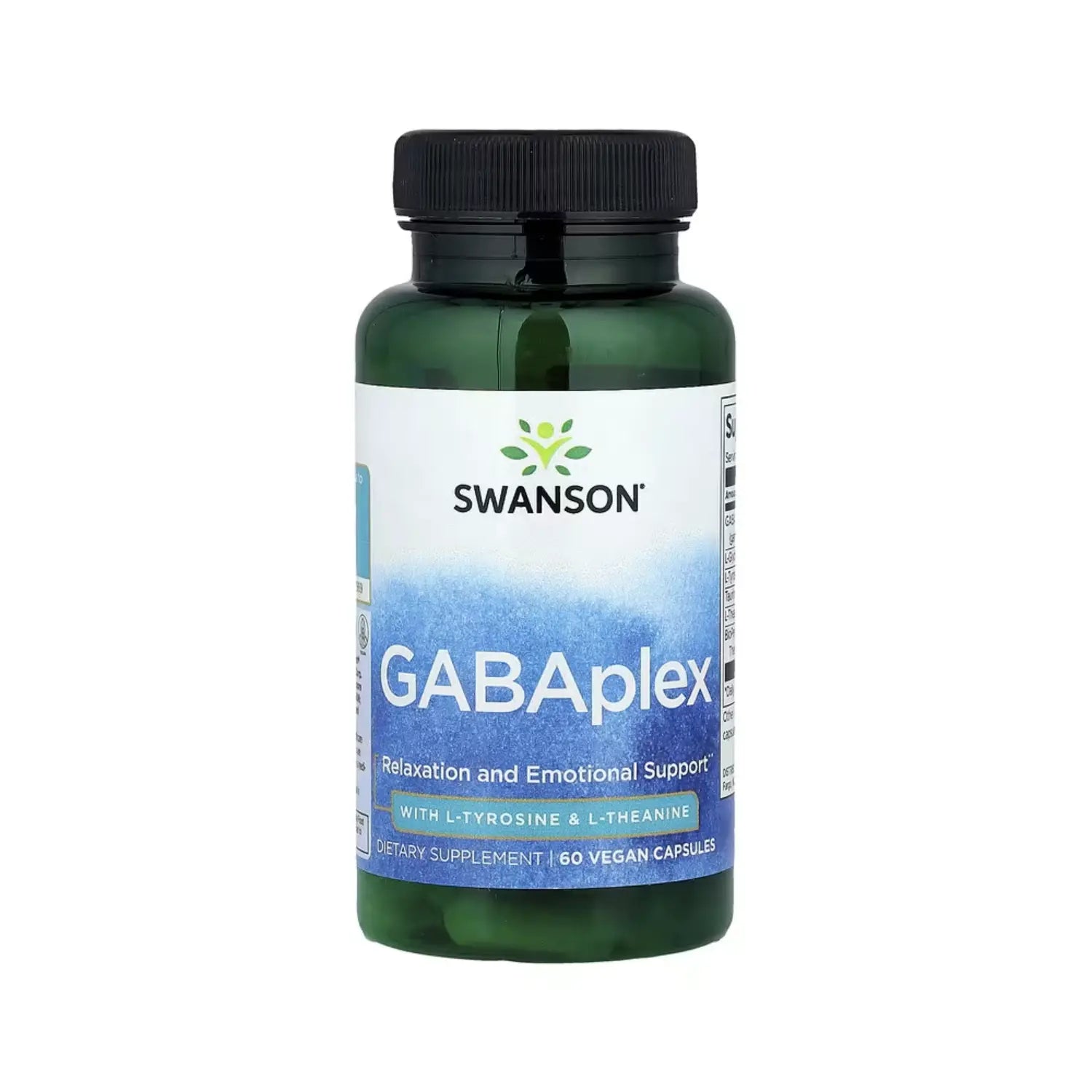 SWANSON GABAPLEX CON L-TIROSINA Y L-TEANINA 60 VEGCAPS SFN