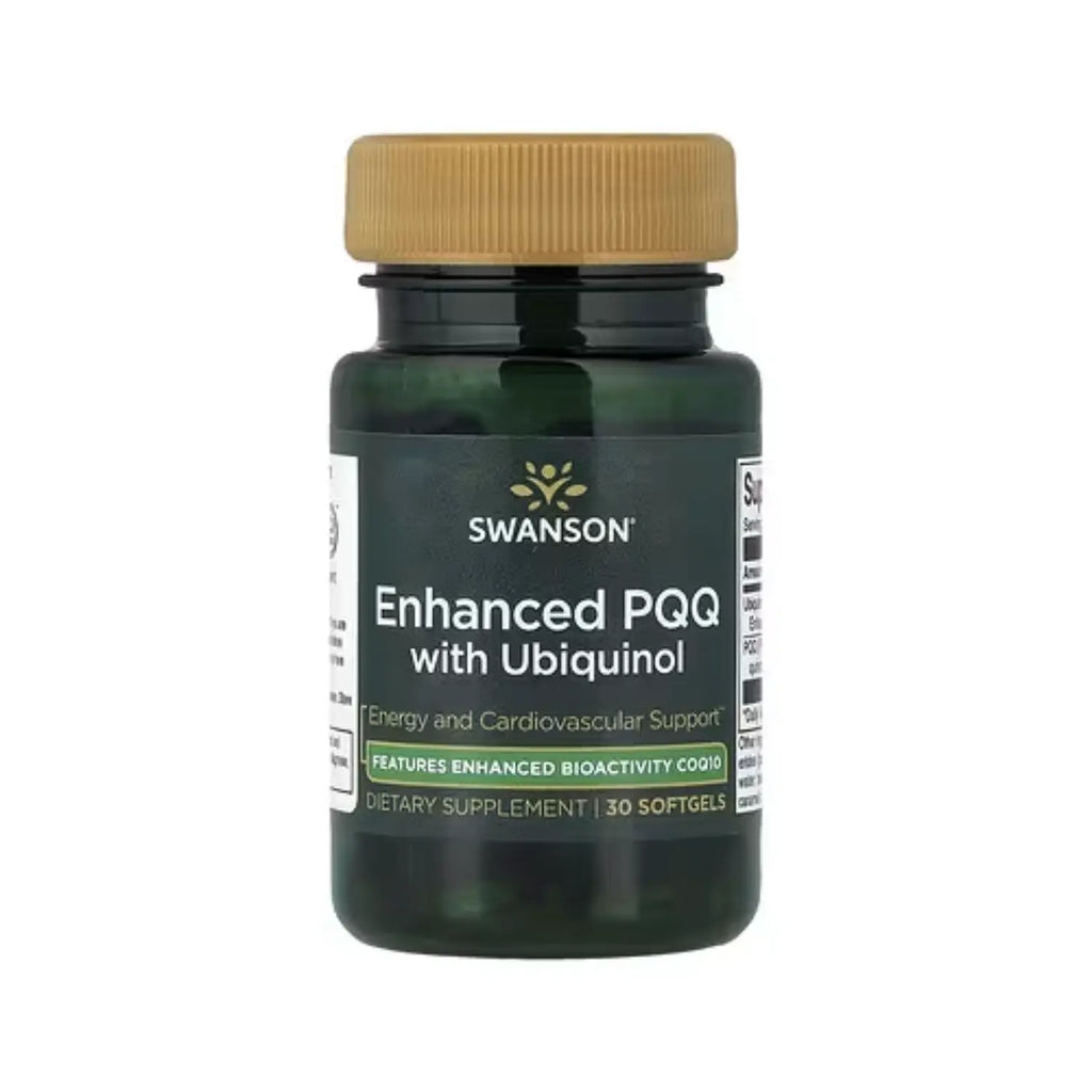 Swanson PQQ mejorado con Ubiquinol Mas Energia 30cap Sfn