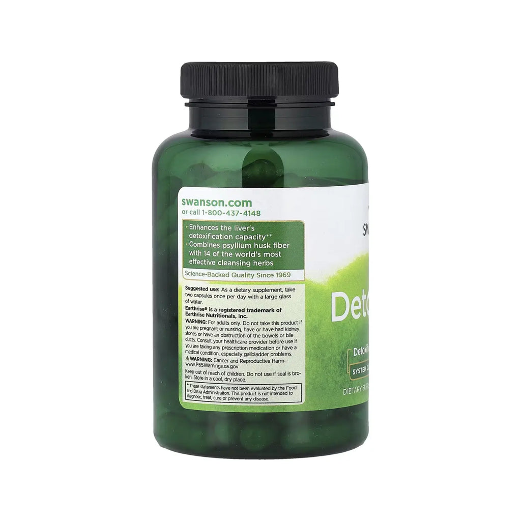 SWANSON DETOXILEAN 120 CAPS SFN