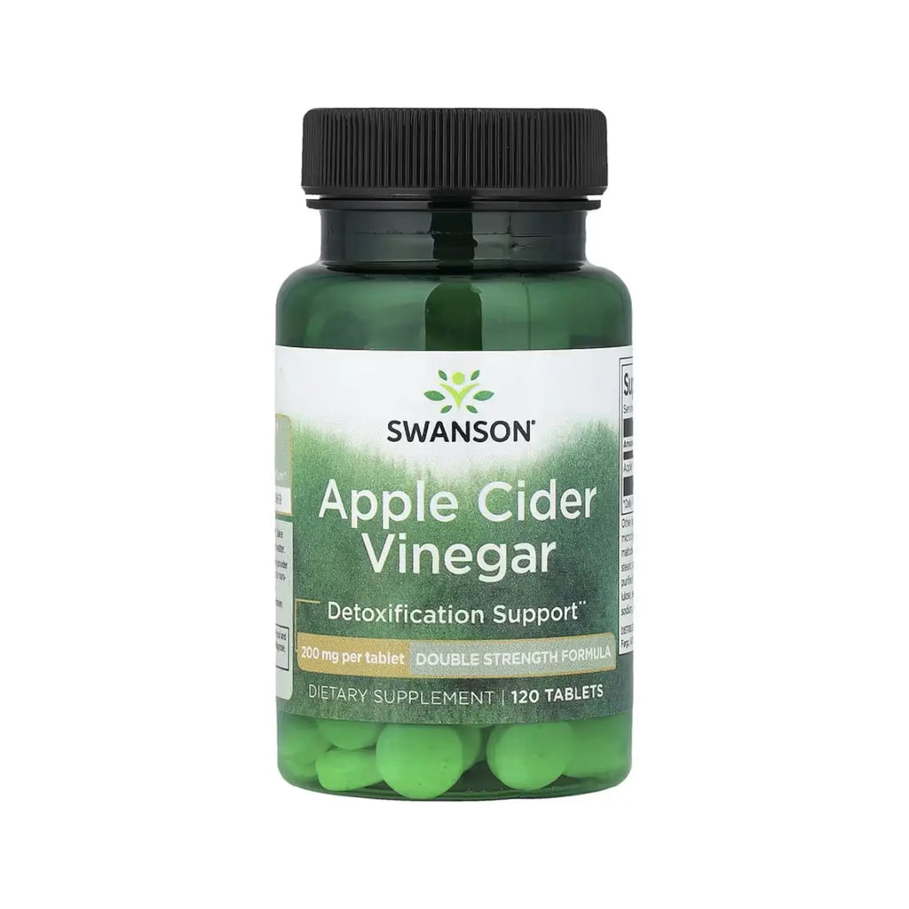 Swanson VINAGRE DE SIDRA DE MANZANA 200mg 120 tabletas Sfn