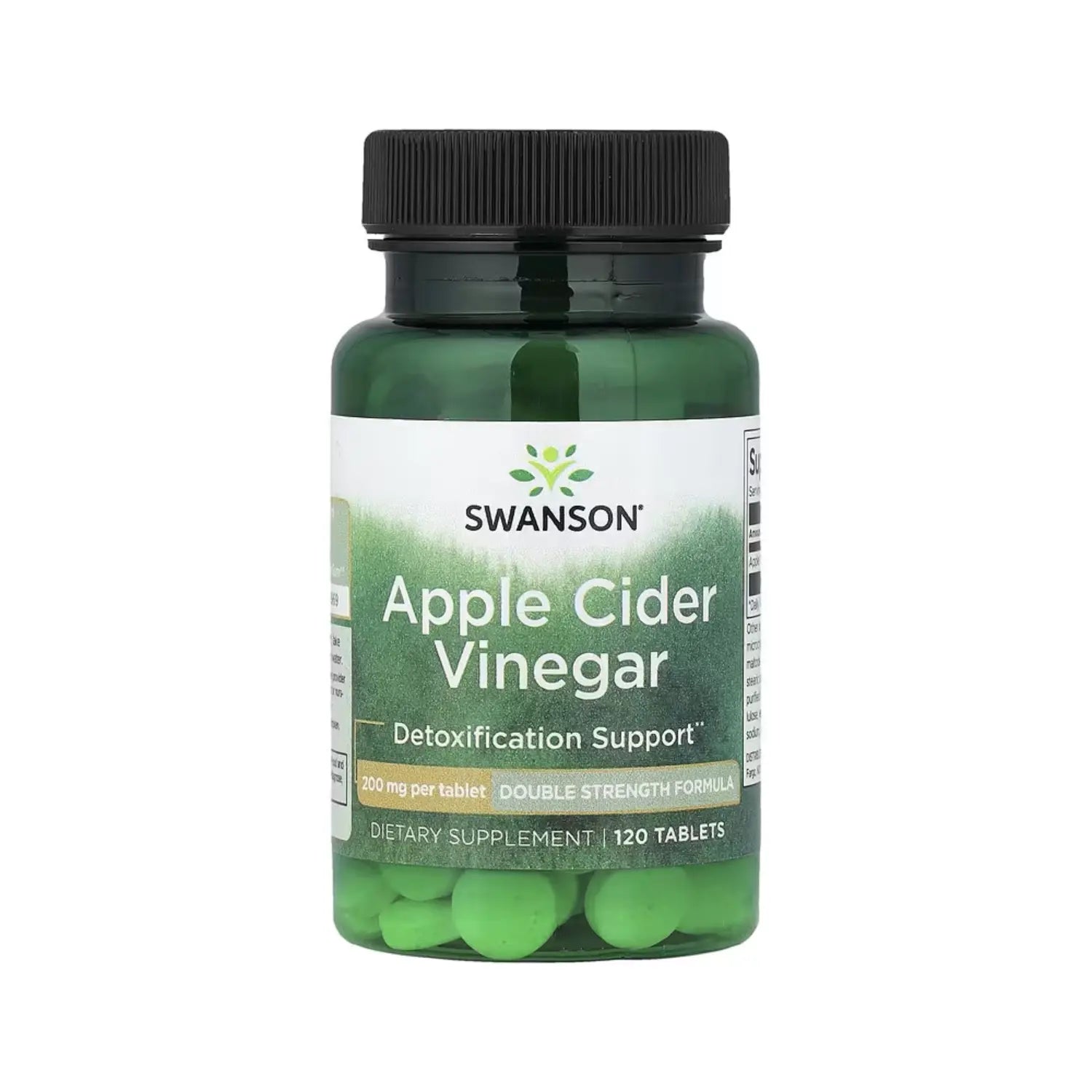 Swanson VINAGRE DE SIDRA DE MANZANA 200mg 120 tabletas Sfn
