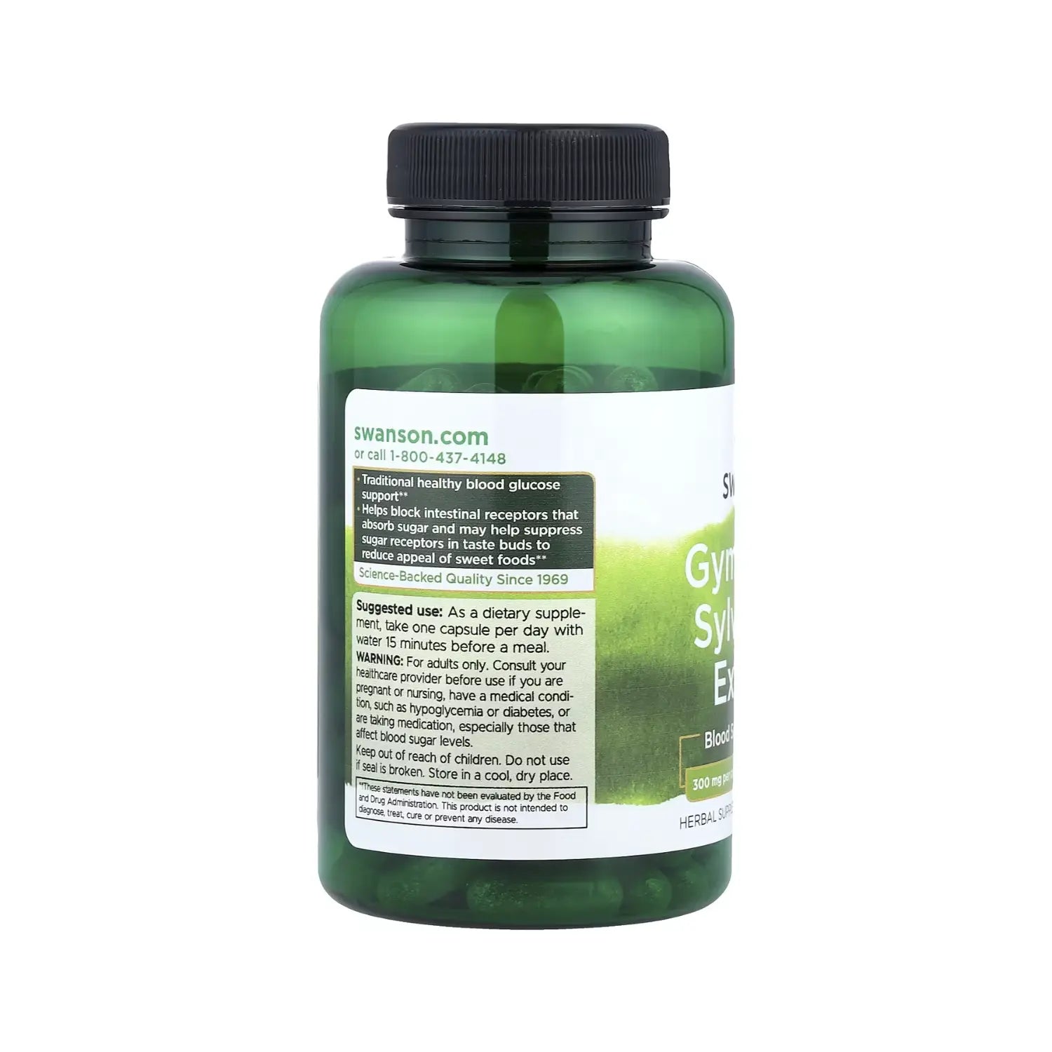 Swanson Gymnema Sylvestre Extract - Standardized 300 mg 120 Caps SFN