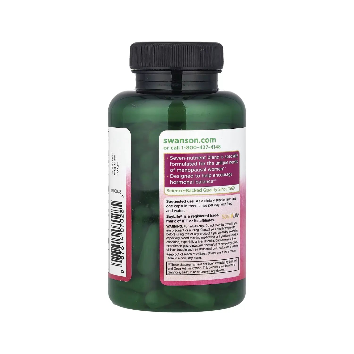 SWANSON HORMONAS ESENCIALES 120 CAPS SFN