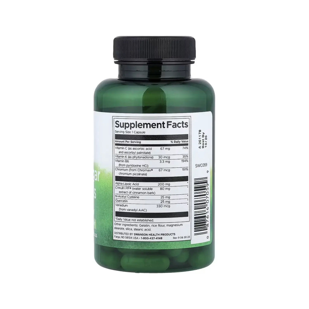 Swanson Blood Sugar Essentials 90 Caps SFN