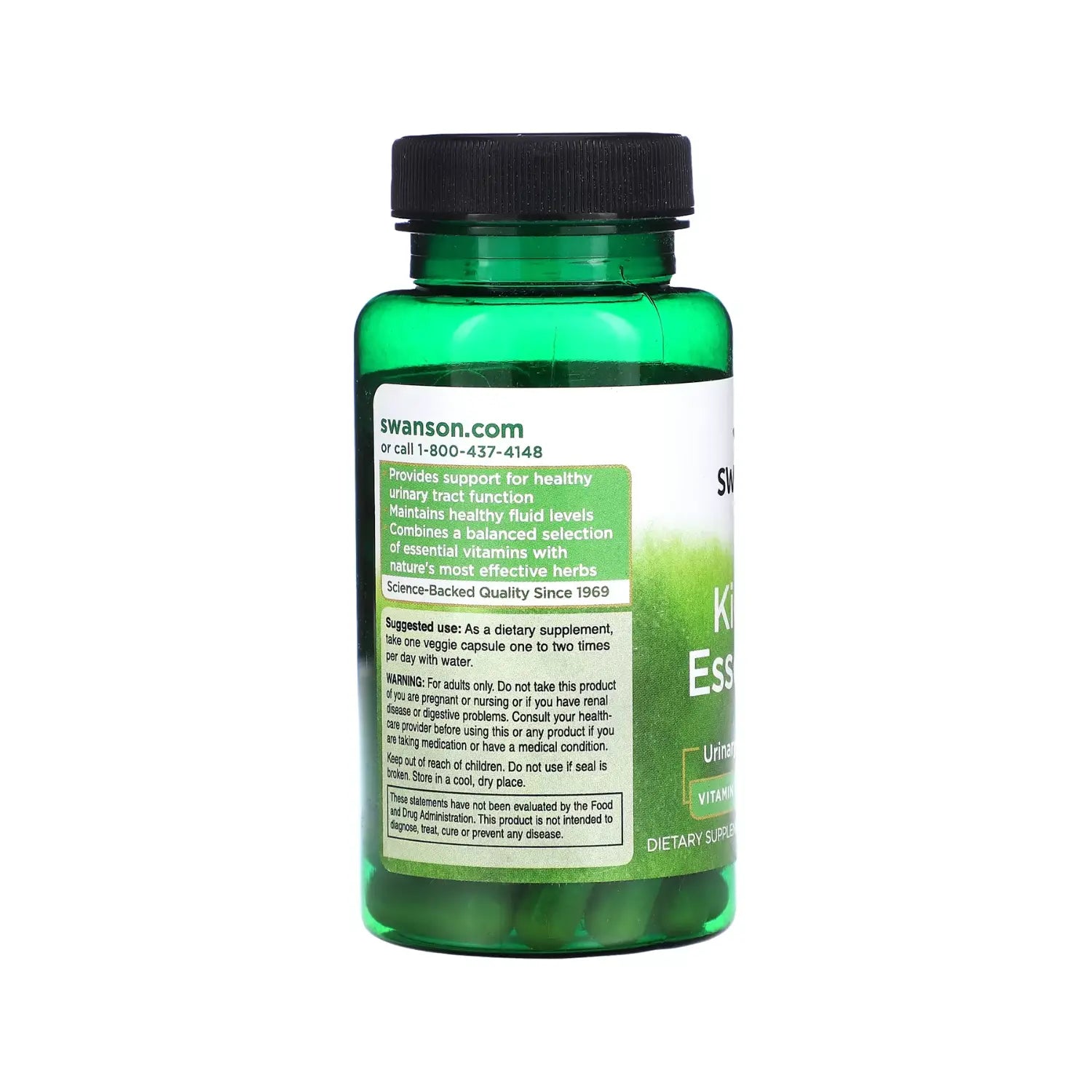 Swanson Kidney Essentials 60 Veg Caps sfn
