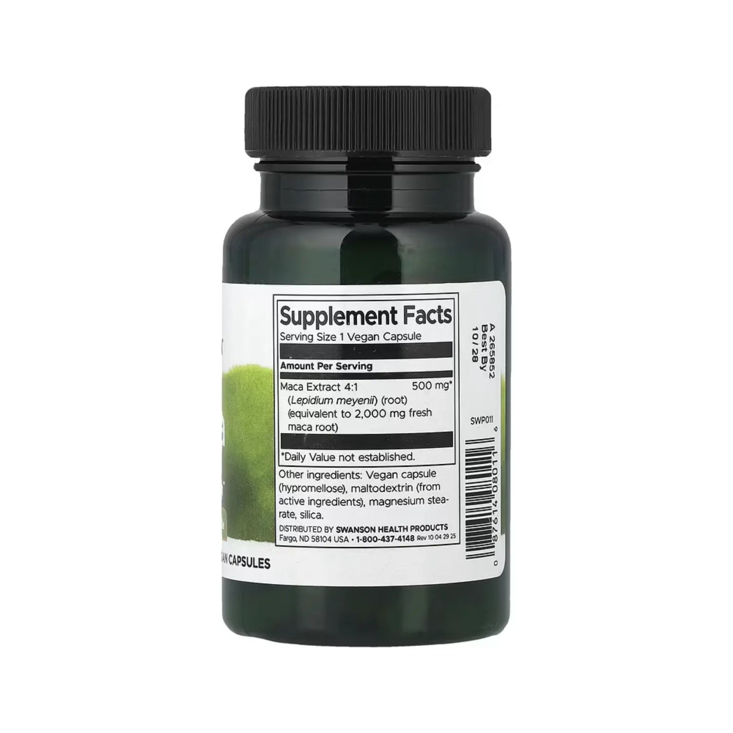 SWANSON MACA PASSION 500 MG 60 CAPS SFN