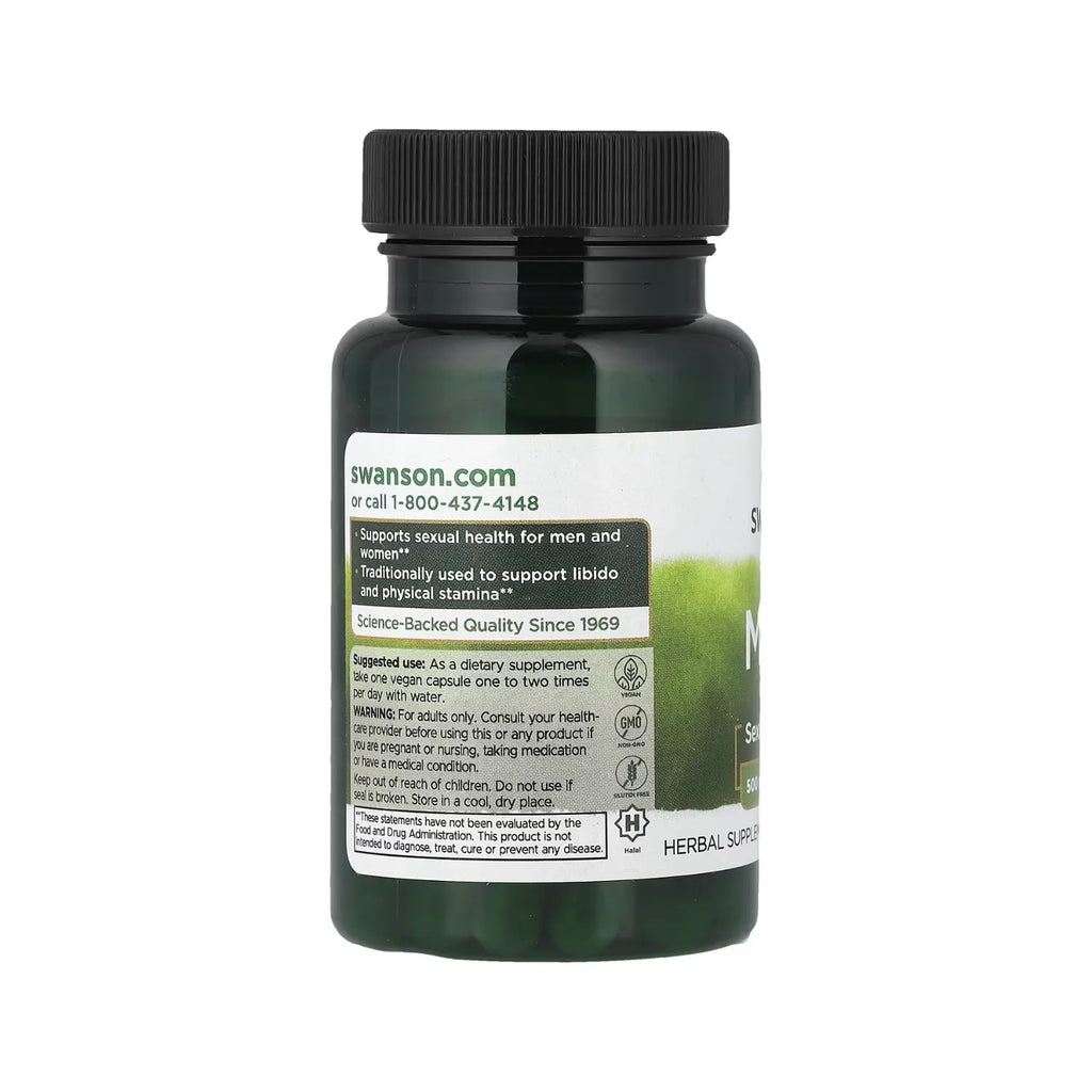 SWANSON MACA PASSION 500 MG 60 CAPS SFN