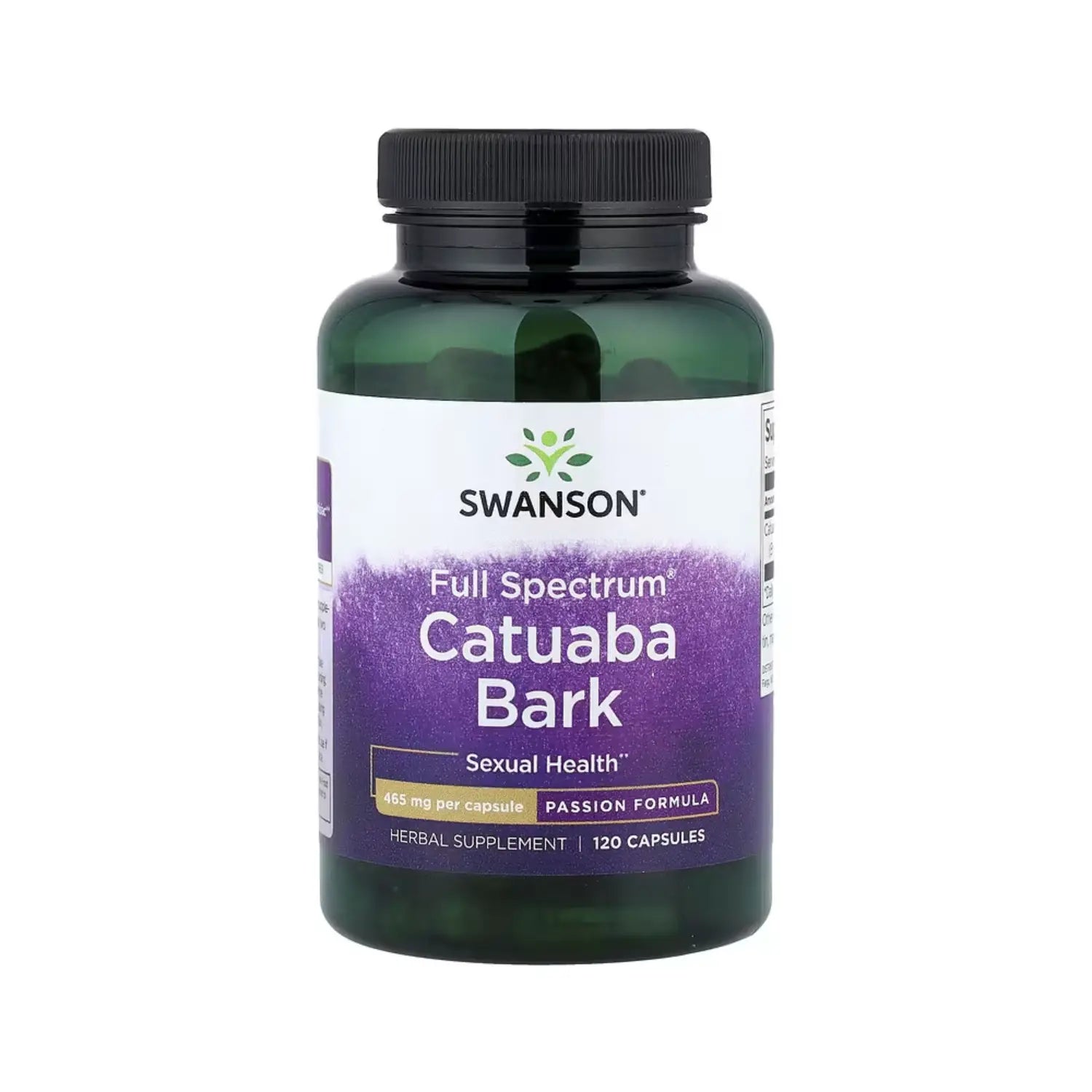 SWANSON CORTEZA DE CATUABA SALUD SEXUAL 465MG 120CAPS SFN
