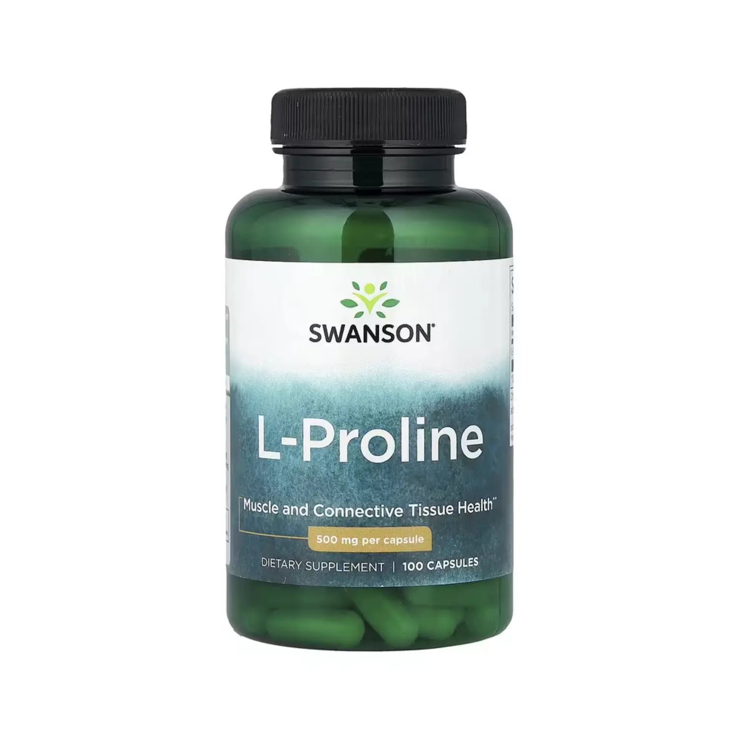 Swanson L Proline L-PROLINA 500 mg 100 caps Aminoacido Sfn