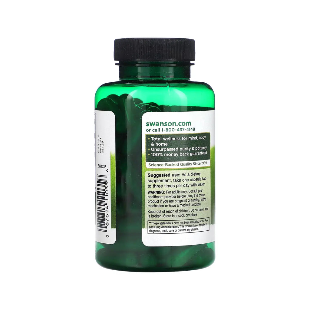 SWANSON HOJA DE NEEM 500MG 100CAPS SFN