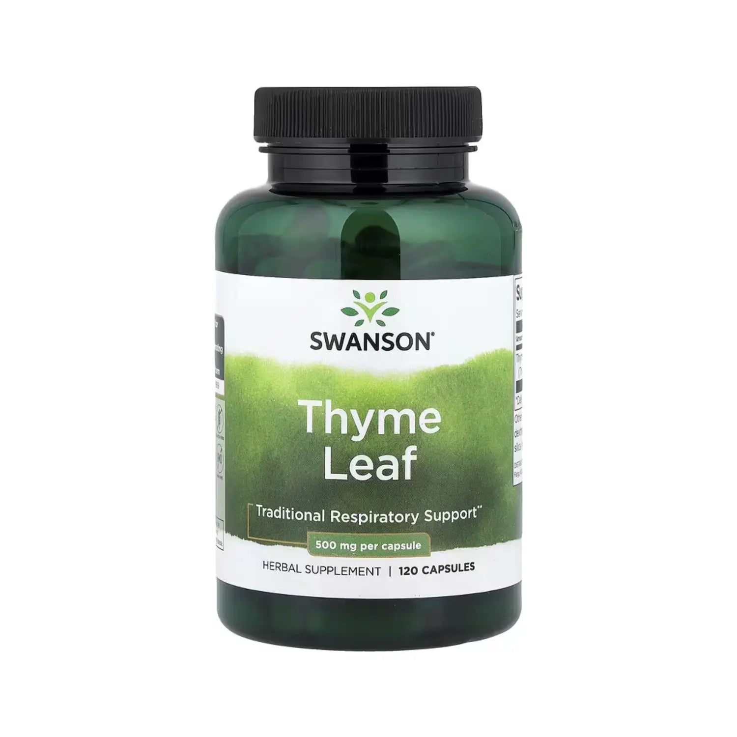 Swanson Thyme Leaf 500 mg 120 Caps SFN