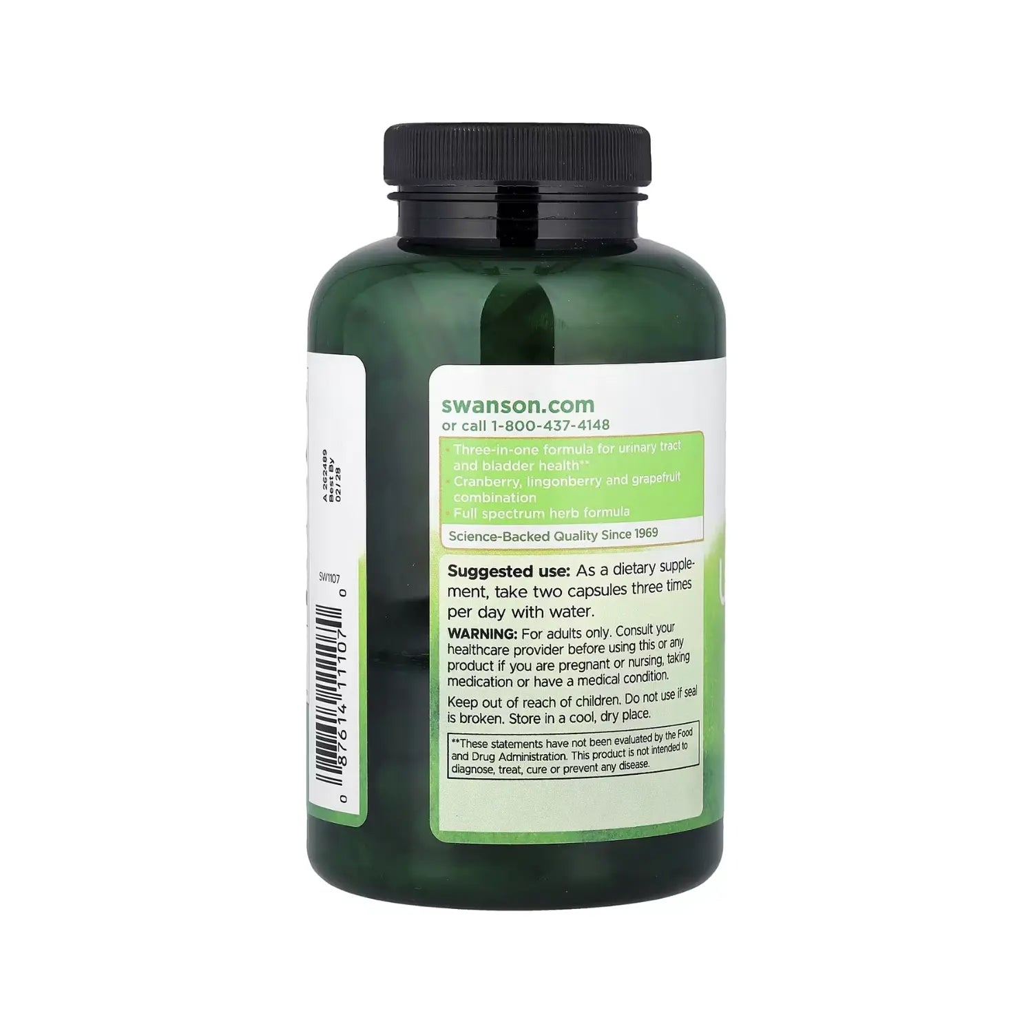 Swanson complejo de salud urinaria 180caps Sfn
