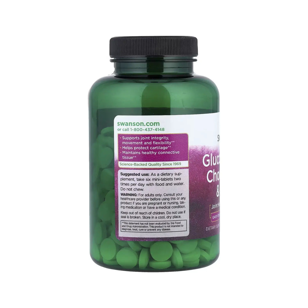 SWANSON GLUCOSAMINA, CONDROITINA Y MSM 360 TABS SFN