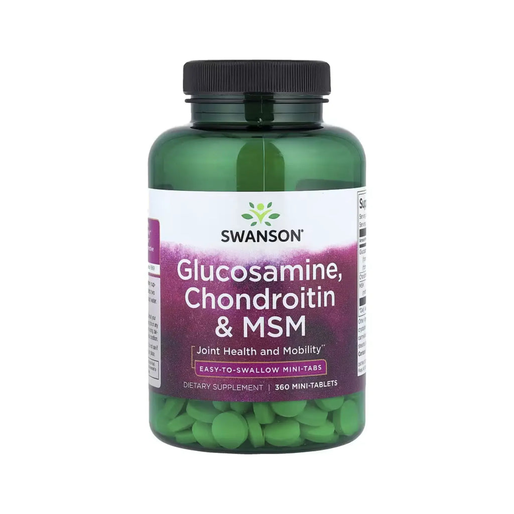 SWANSON GLUCOSAMINA, CONDROITINA Y MSM 360 TABS SFN