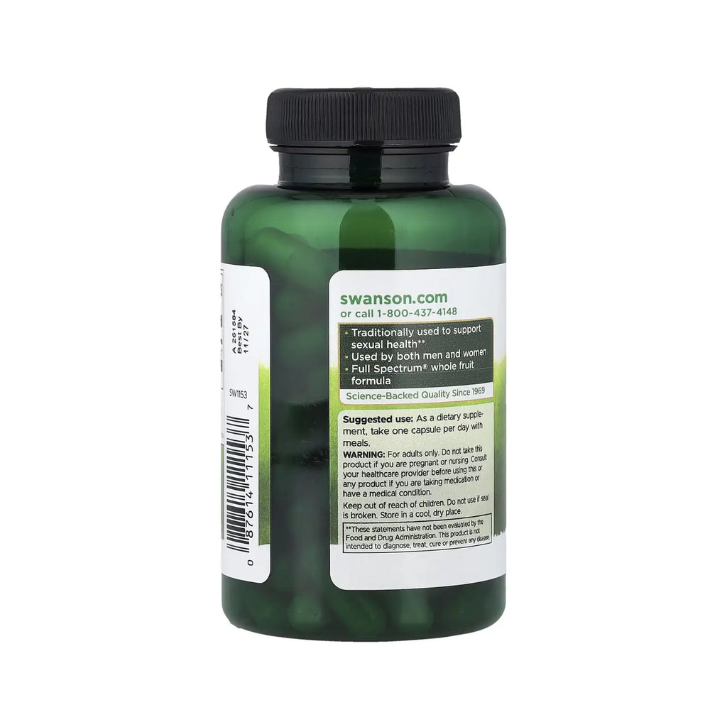 SWANSON FRUTA TRIB. ESPECTRO COMPLETO SALUD SEXUAL 90CAPS SFN