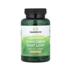Swanson Argentinian Desiccated Beef Liver - 100% Pure Defatted 500 mg 120 Caps