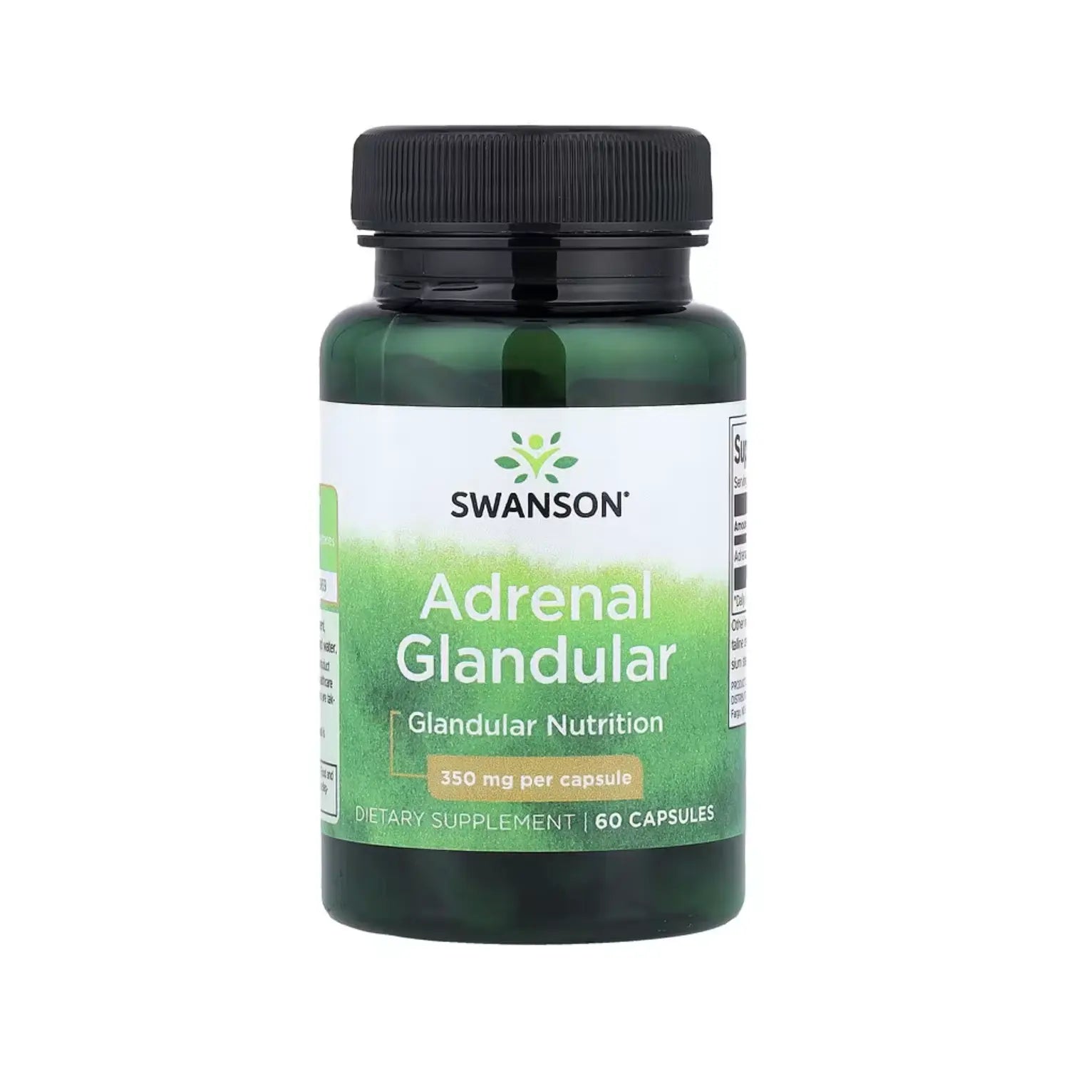 Swanson Glandular suprarrenal 350 mg 60 Caps sfn