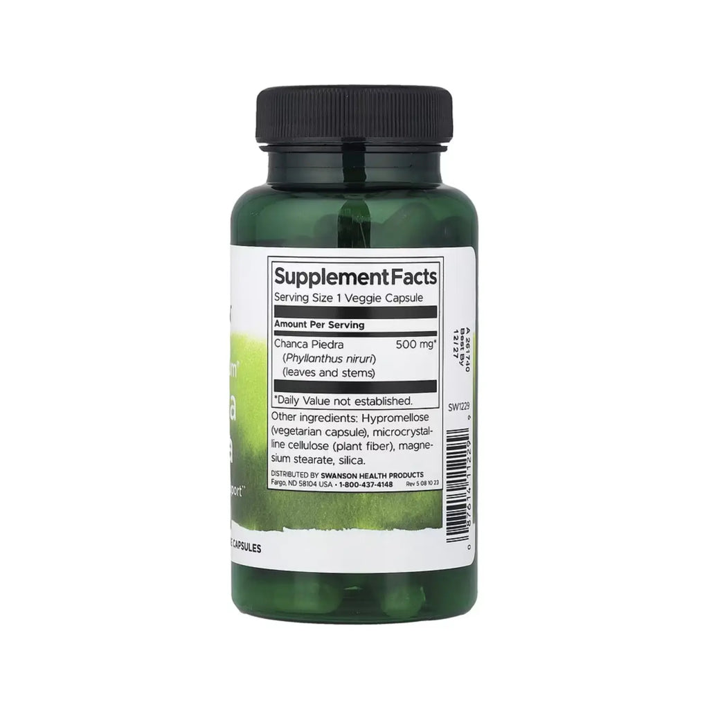 SWANSON FULL SPECTRUM CHANCA PIEDRA 500 MG 60 VEGCAPS SFN