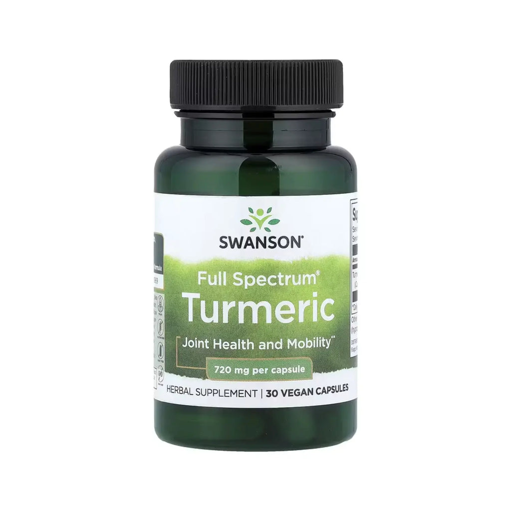 Swanson Cúrcuma Turmeric Full Spectrum 720 Mg 30 Caps Sfn