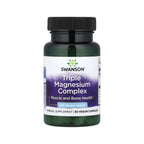 Swanson Vitamins, Complejo De Triple Magnesio 400 Mg, 30 Cápsulas Veganas