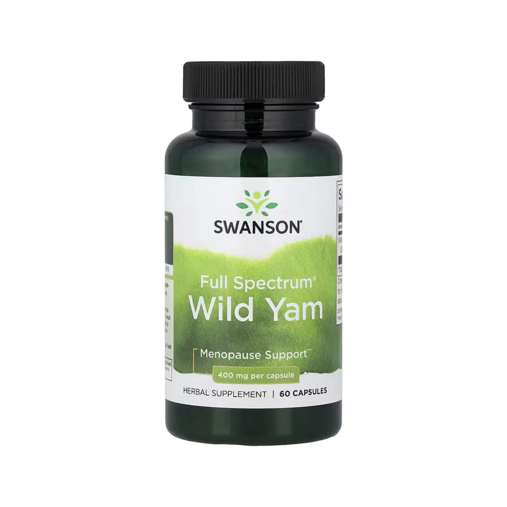 Swanson Premium Full Spectrum Wild Yam 400 mg 60 Caps sfn