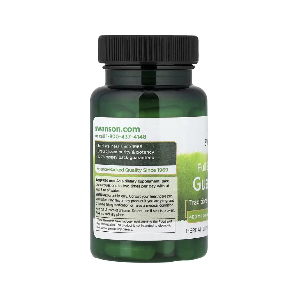 SWANSON GOMA GUAR FULL SPECTRUM 400 MCG 60 CAPS SFN