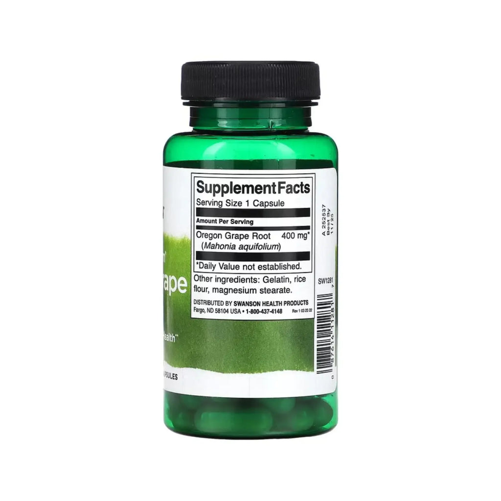 SWANSON FULL SPECTRUM OREGON-RAÍZ DE UVA 400MG 60CAPS SFN