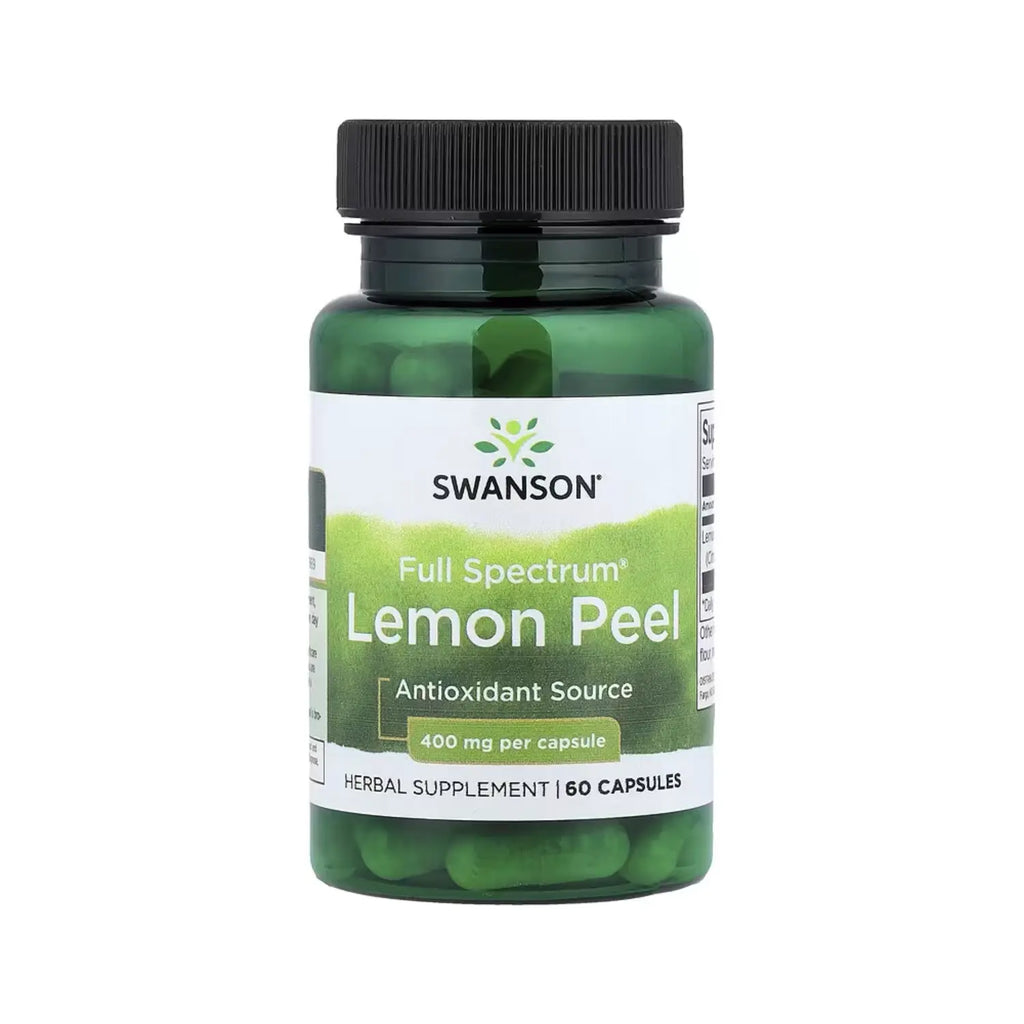 SWANSON CÁSCARA DE LIMÓN 400 MG 60 CAPS SFN