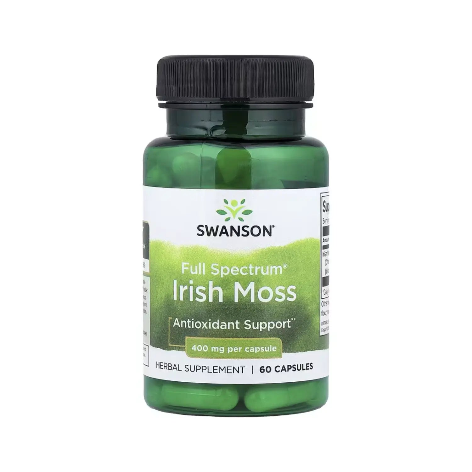 SWANSON MUSGO IRLANDES DE ESPECTRO COMPLETO 400MG 60CAPS SFN