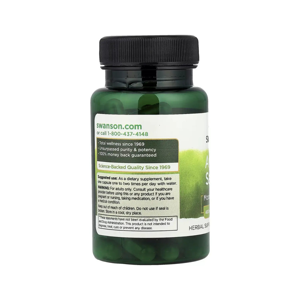 SWANSON AVENA SATIVA 400 MG 60 CAPS SFN