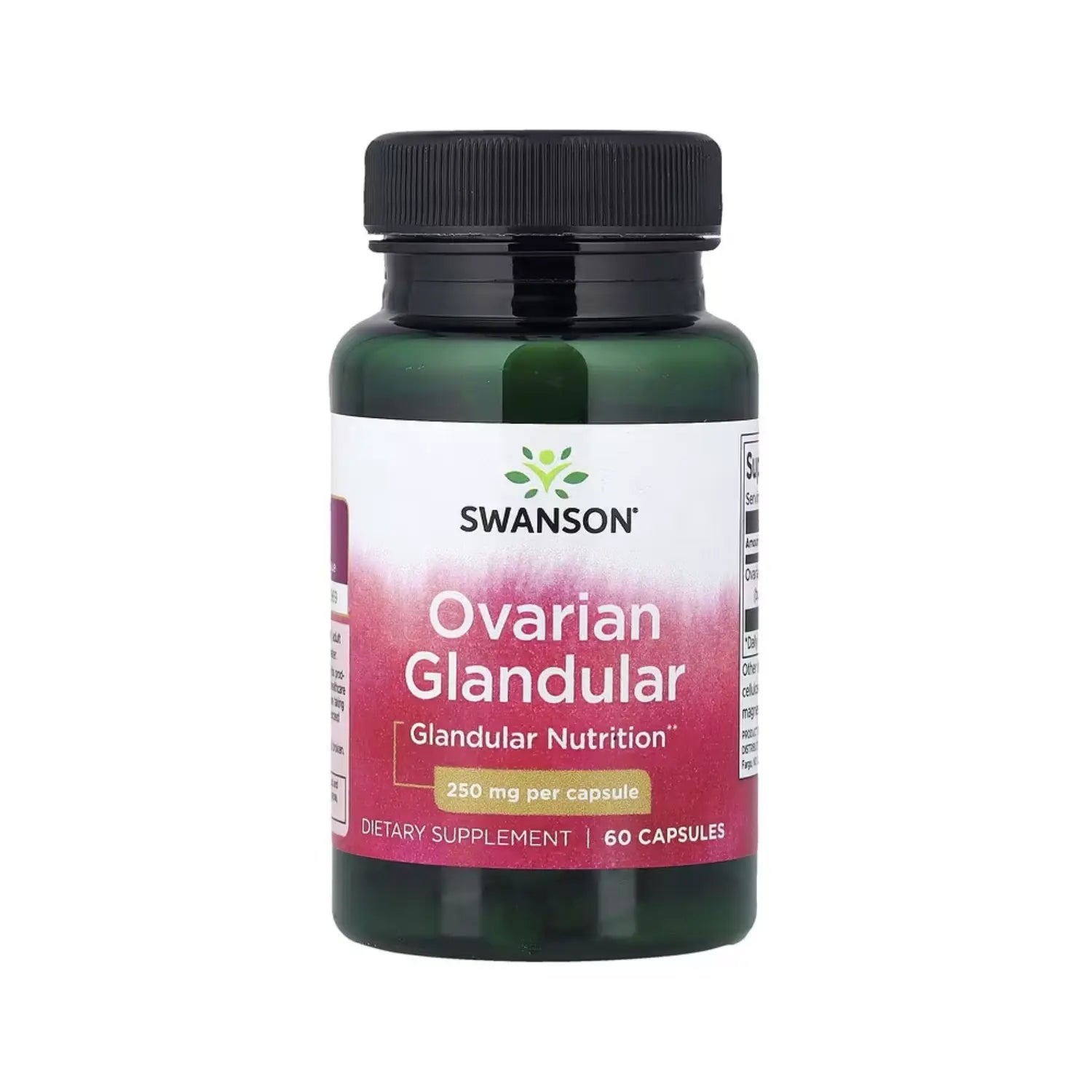 SWANSON GLANDULA OVARICA 250MG NUTRICION GLANDULAR 60CAP SFN