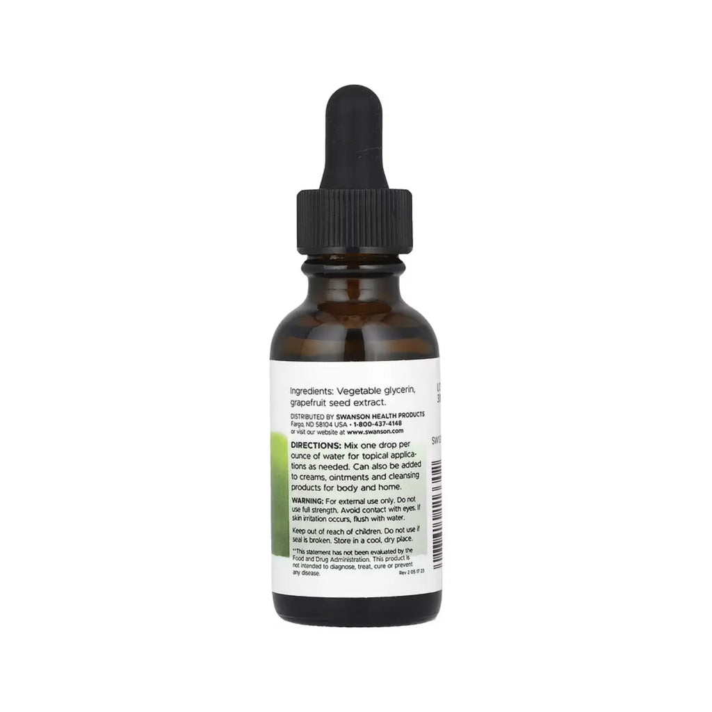 Swanson Extracto Líquido De Semilla De Pomelo, 1 Fl Oz Sfn