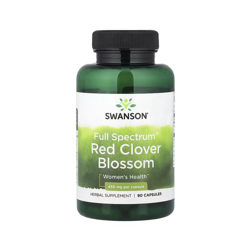 SWANSON FLOR DE TREBOL ROJO SALUD PARA MUJER 430MG 90CAP SFN
