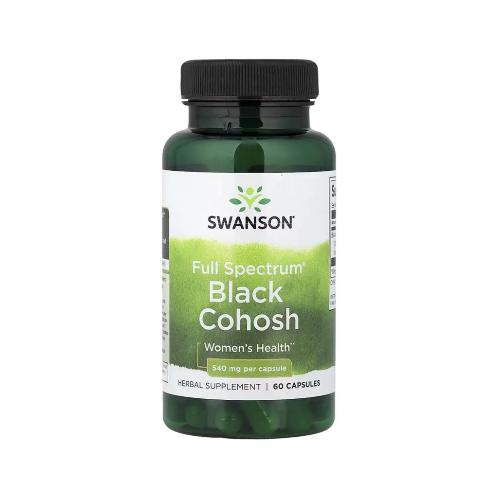 SWANSON ESPECTRO COMPLETO BLACK COHOSH 540 MG 60 CAPS SFN