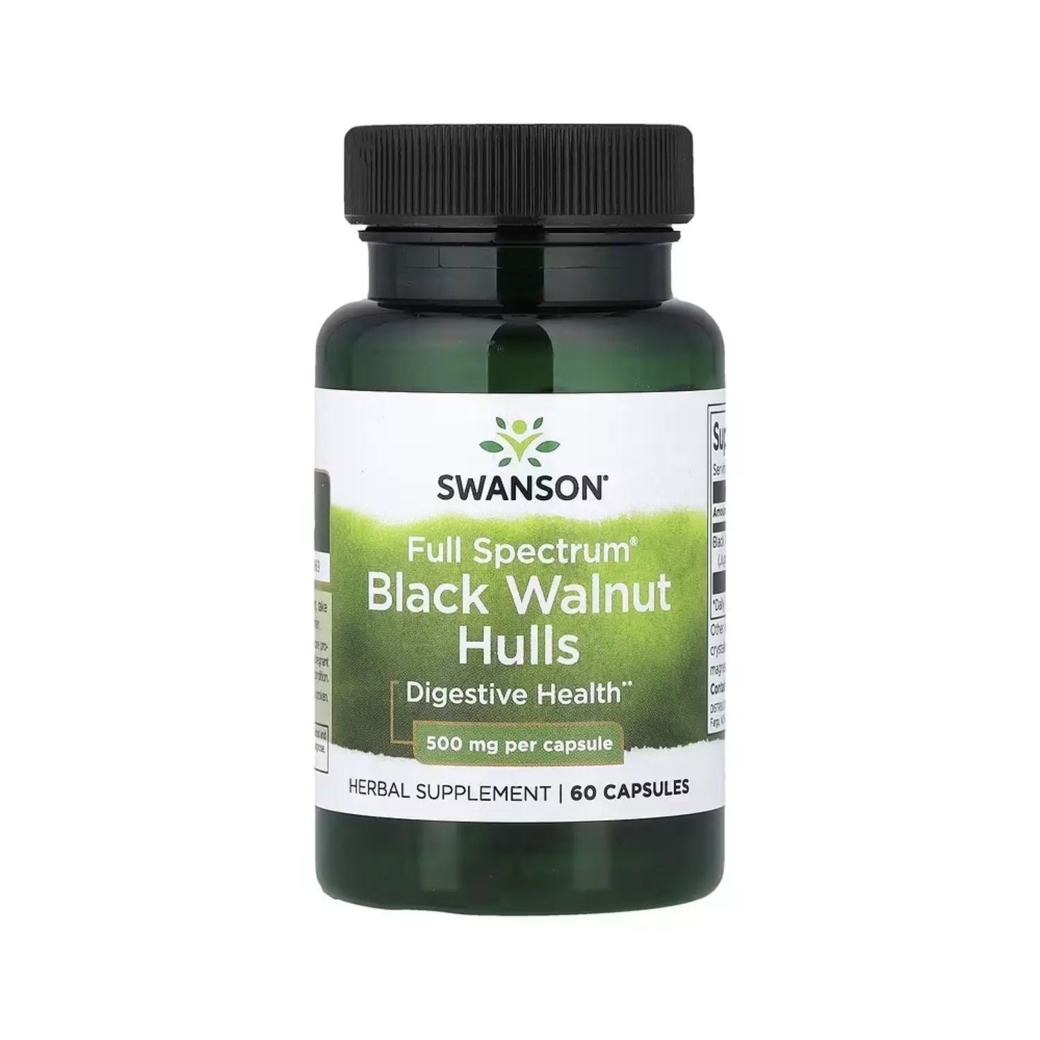 SWANSON SEMILLA DE NUEZ NEGRA 400 MG 60 CAPS SFN