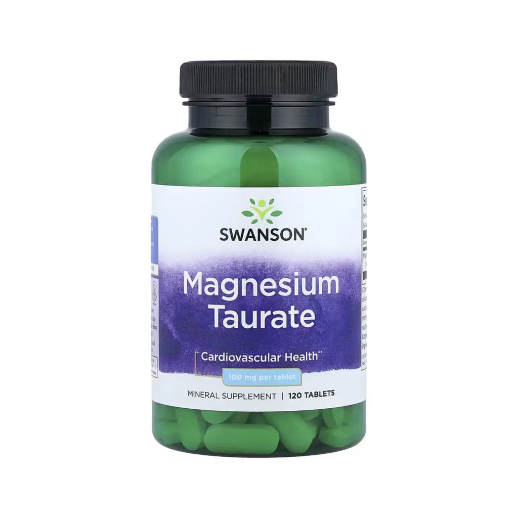 SWANSON TAURATO DE MAGNESIO 100MG 120TABS SFN