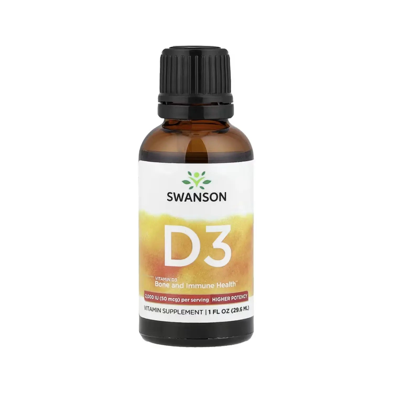 SWANSON VITAMINA D3 GOTAS 2000 IU 1OZ SFN