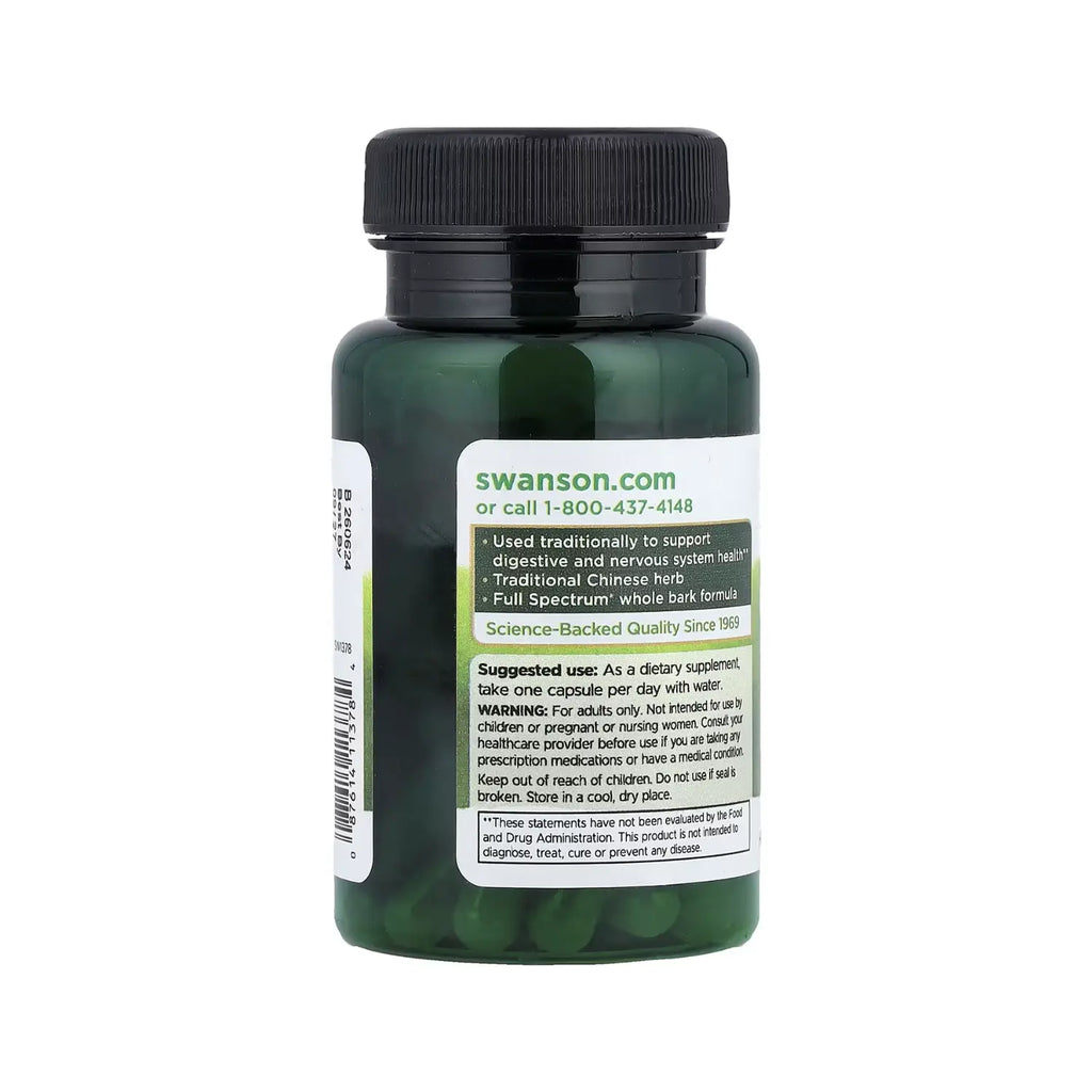 SWANSON CORTEZA MAGNOLIA DE FULL SPECTRUM 400MG 60CAPS SFN