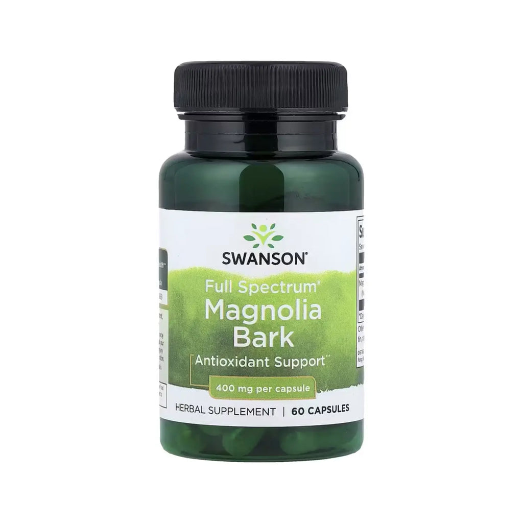 SWANSON CORTEZA MAGNOLIA DE FULL SPECTRUM 400MG 60CAPS SFN