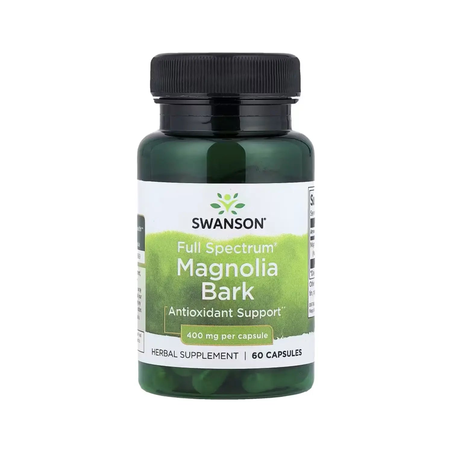 SWANSON CORTEZA MAGNOLIA DE FULL SPECTRUM 400MG 60CAPS SFN