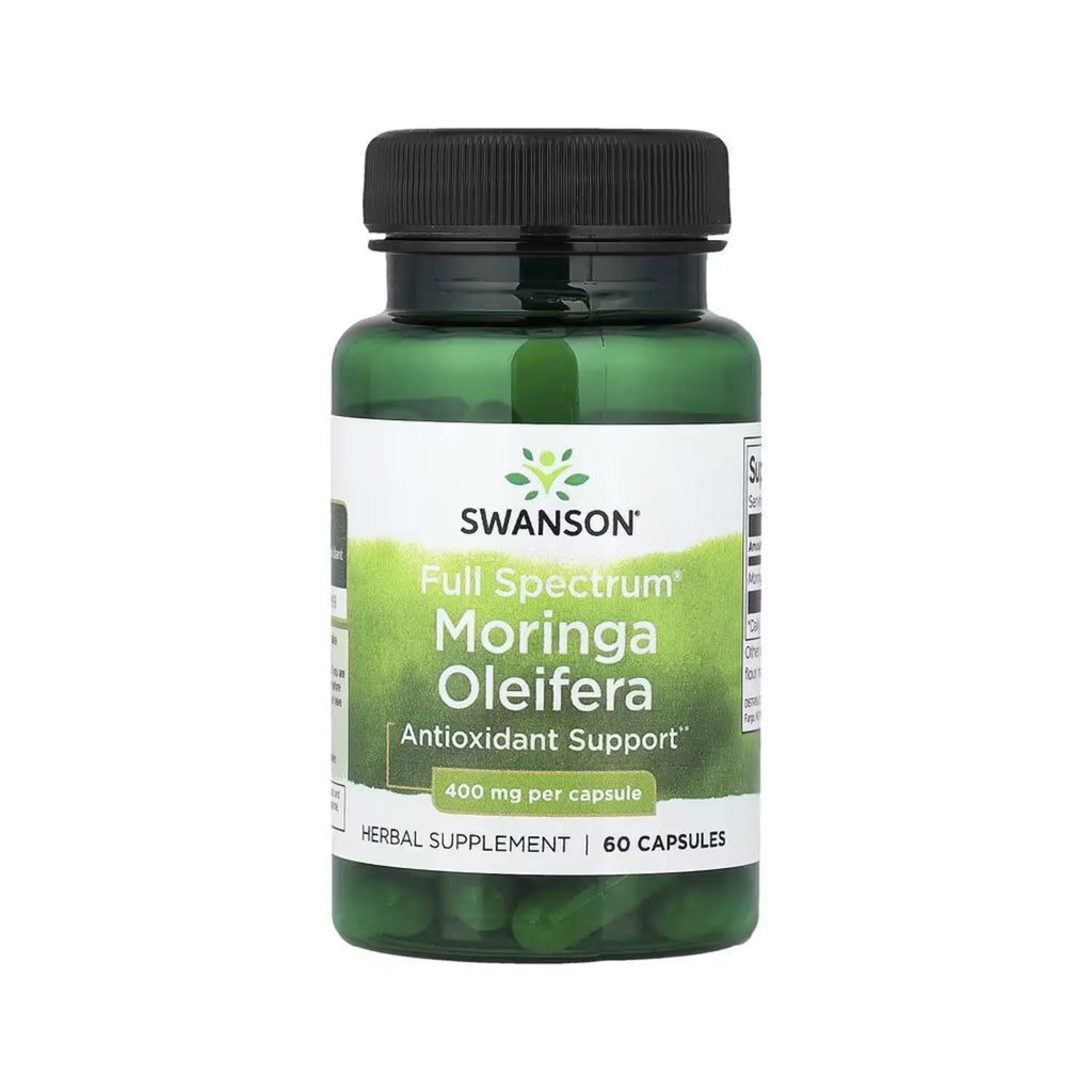 Swanson Moringa Oleifera Full Spectrum 400 Mg 60 Caps Sfn