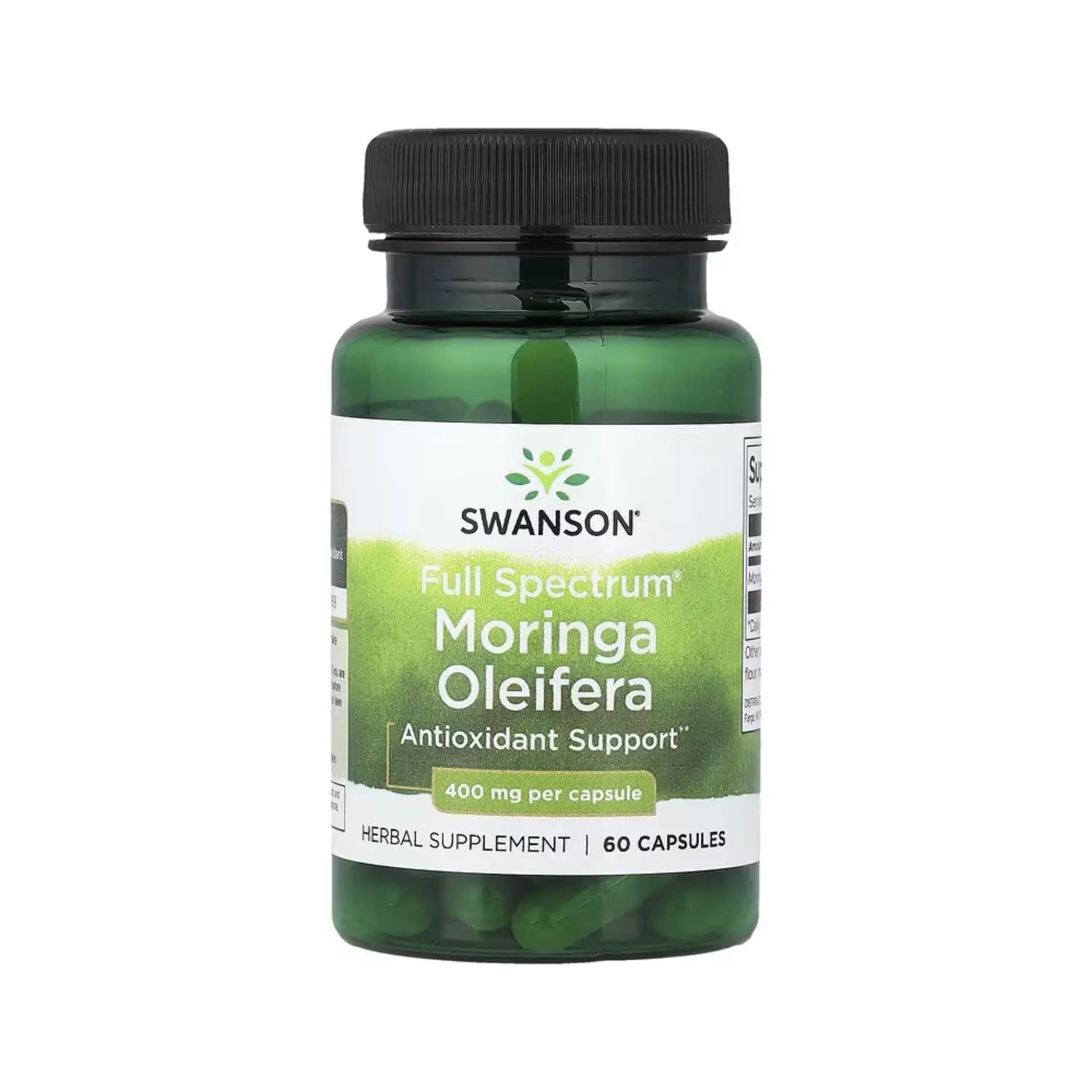 Swanson Moringa Oleifera Full Spectrum 400 Mg 60 Caps Sfn