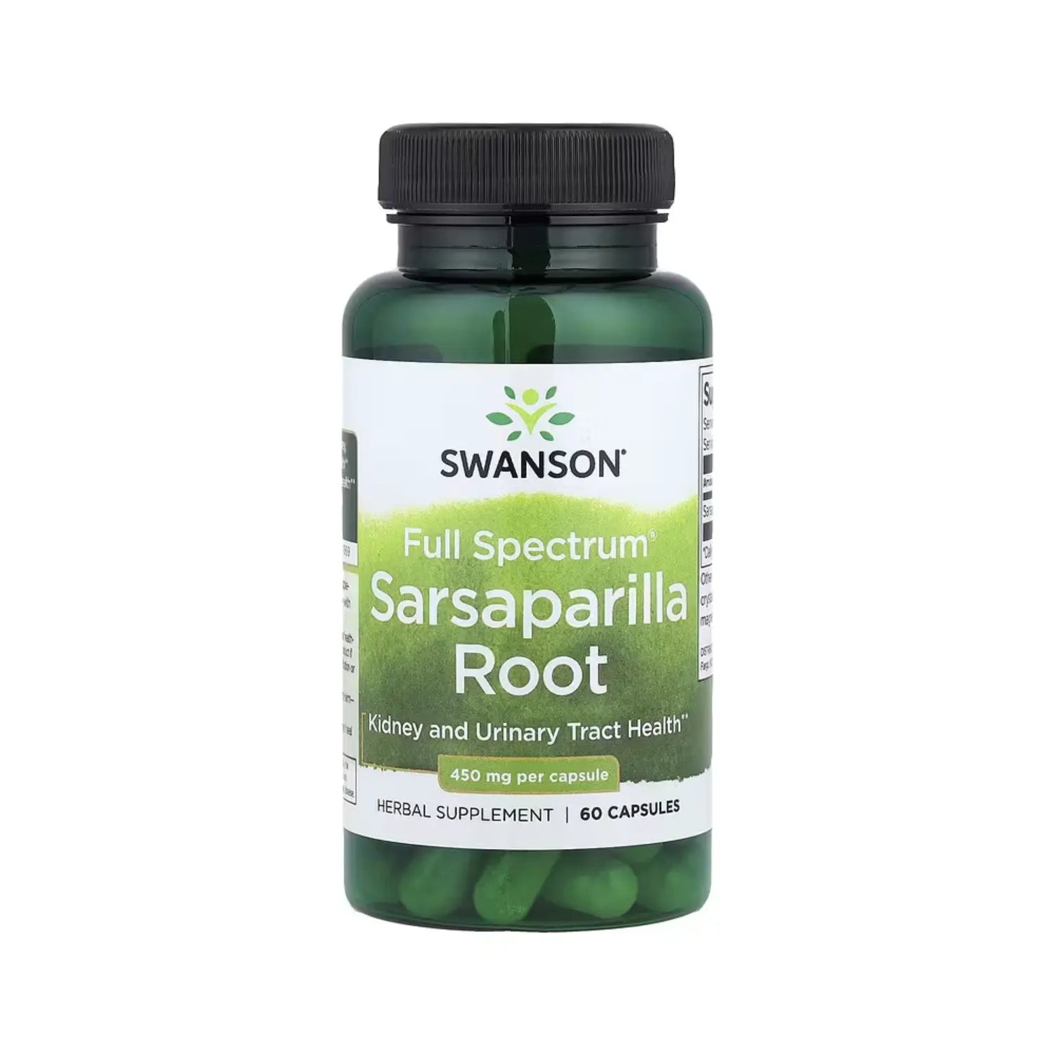 SWANSON RAIZ DE ZARZAPARRILLA 450MG 60CAPS SFN