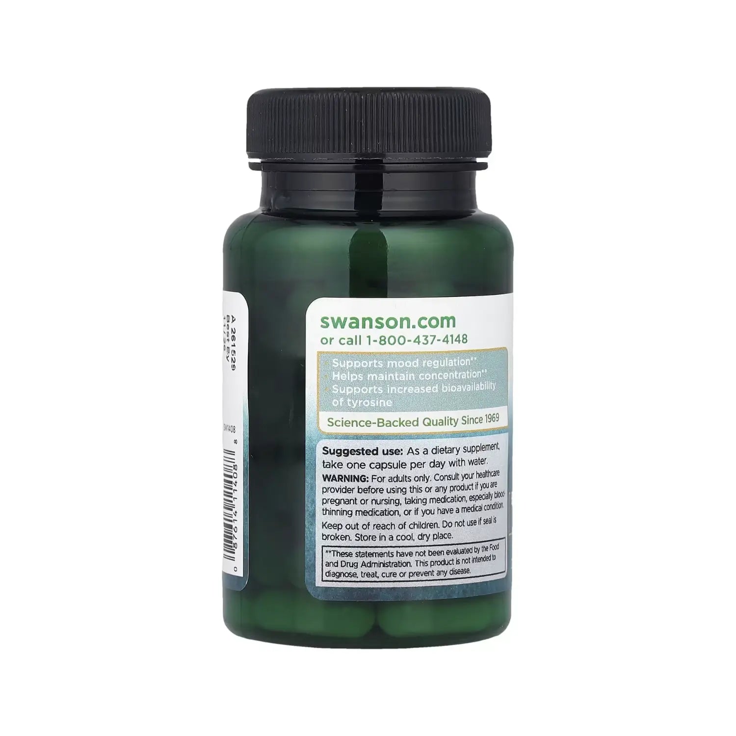 SWANSON N-ACETIL L-TIROSINA 350 MG 60 CAPSULAS SFN