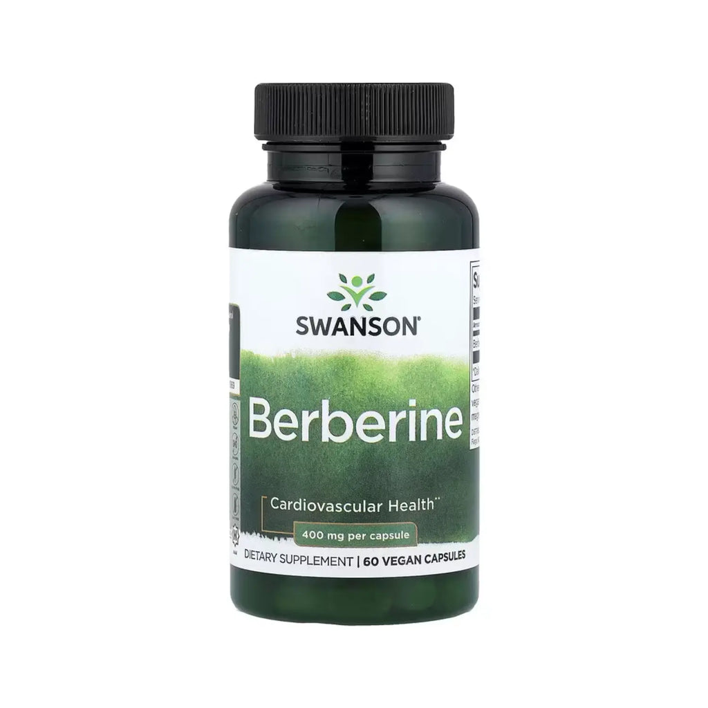 SWANSON BERBERINA 400MG 60 CAPSULAS SALUD CARDIOVASCULAR SFN