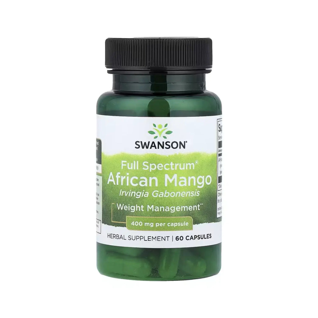 Swanson Full Spectrum African Mango Irvingia Gabonensis 400 mg 60 Caps SFN