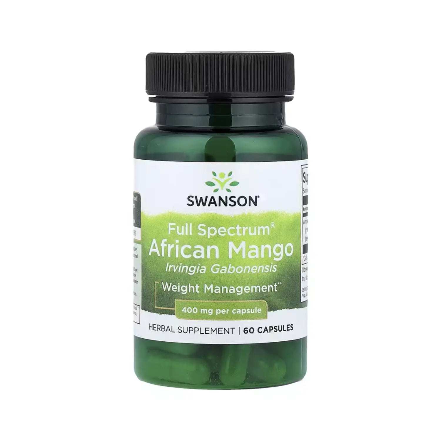 Swanson Full Spectrum African Mango Irvingia Gabonensis 400 mg 60 Caps SFN