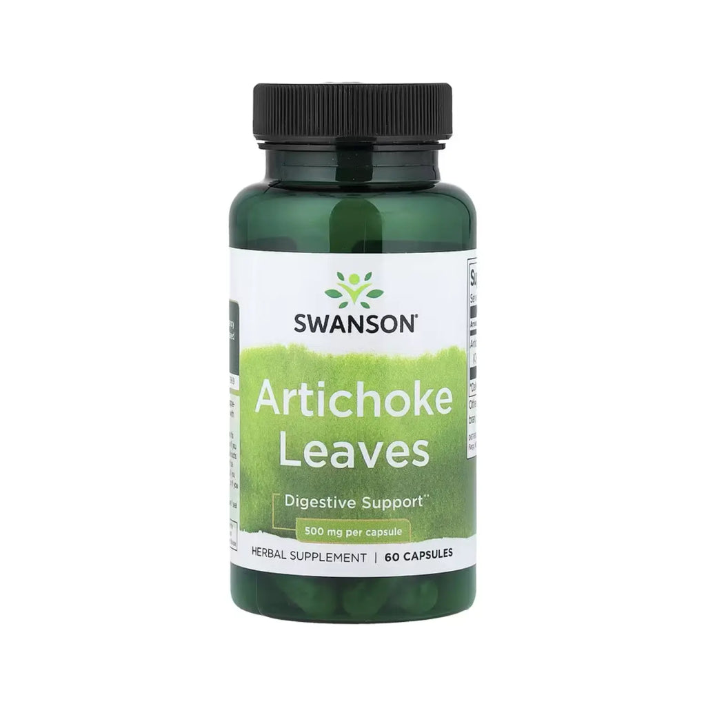 SWANSON HOJAS DE ALCACHOFA 500 MG 60 CAPS SFN